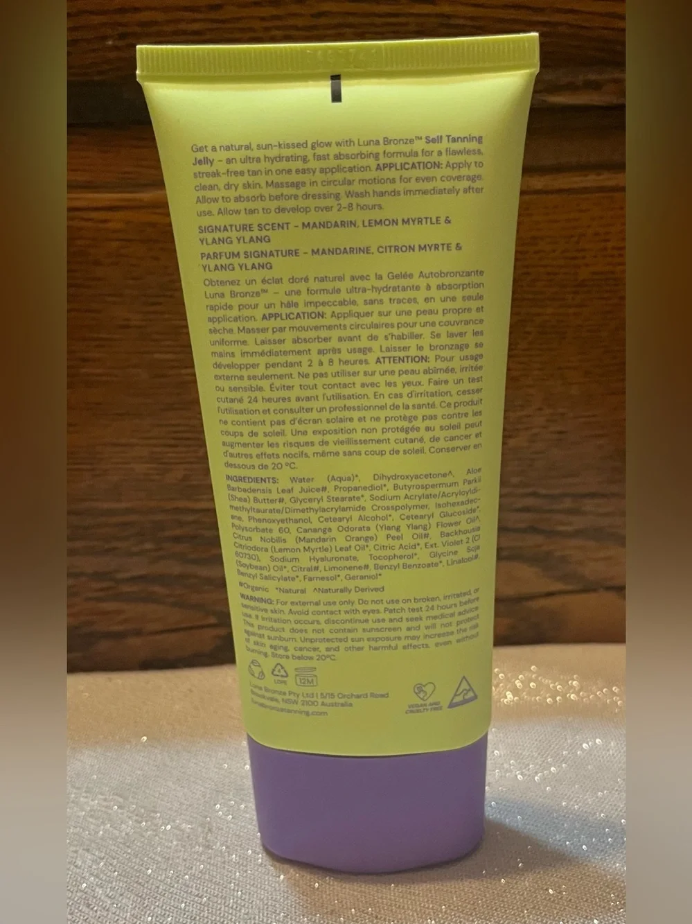 Luna Bronze Self Tanning Jelly Medium 5.07 fl oz  New In Box